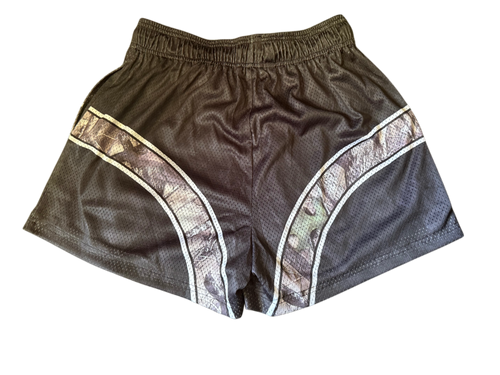 WOODLAND CAMO SHORTS