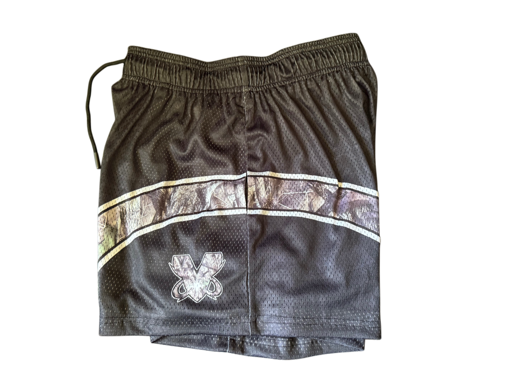 WOODLAND CAMO SHORTS
