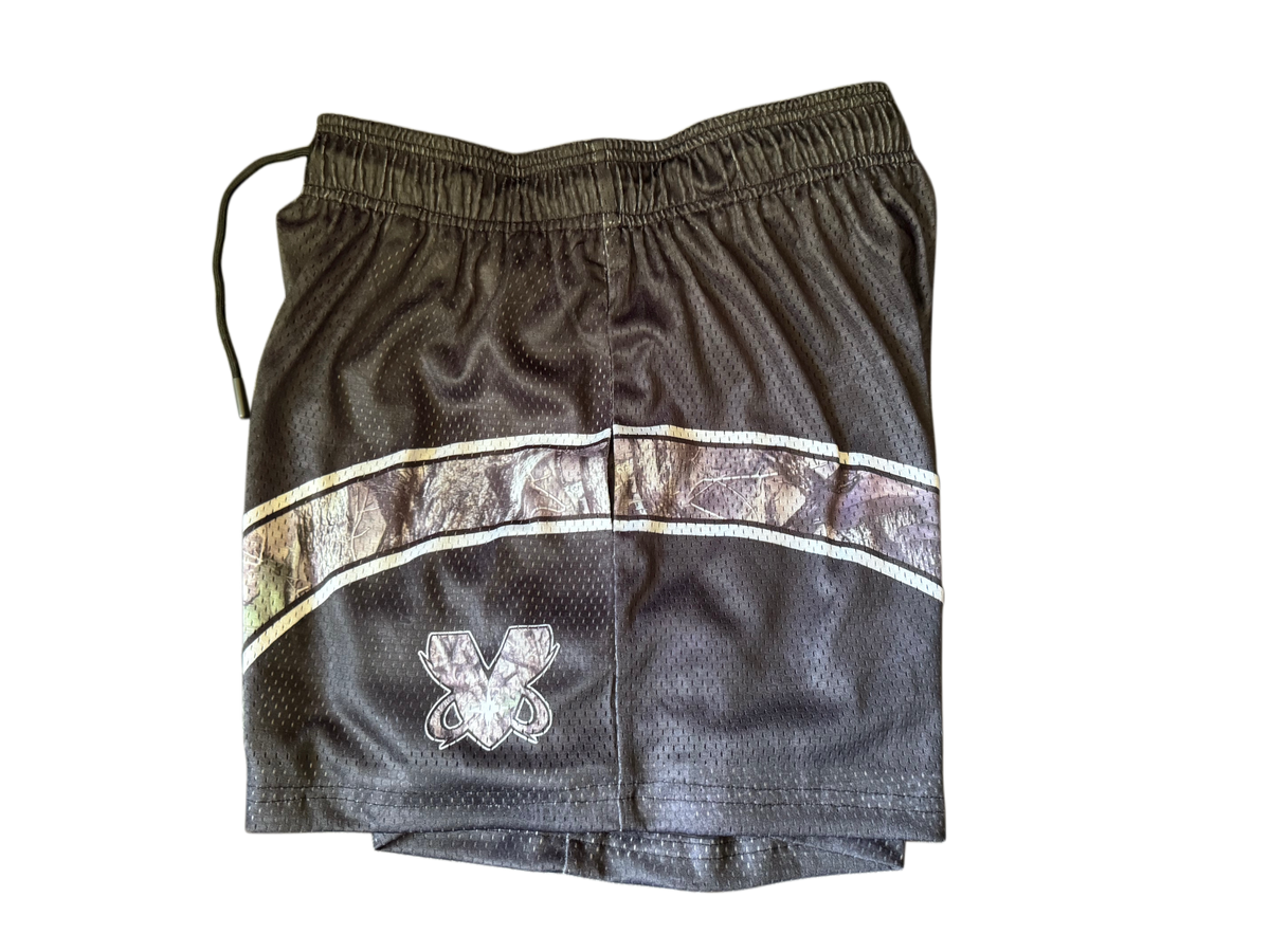 WOODLAND CAMO SHORTS